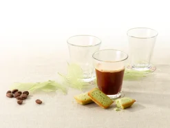 Amalfi - Tasse en verre transparent 9 cl