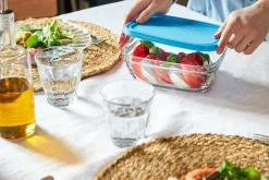 Freshbox - 6 Boites de conservation carrées multi-tailles