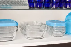 Freshbox - 6 Boites de conservation carrées multi-tailles