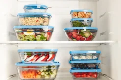 Freshbox - 5 Boites de conservation rondes multi-tailles