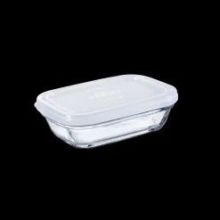 Freshbox - Boite de conservation rectangulaire couvercle blanc 39cl