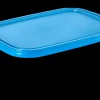 Freshbox - Couvercle Bleu rectangulaire - 21cm