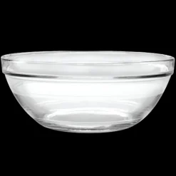 Le Gigogne - Saladier en verre transparent Empilable 5,8L - 31cm