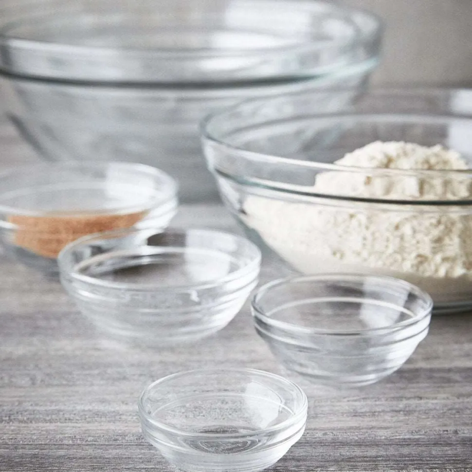 Le Gigogne - Saladier en verre transparent 50 cl - 14 cm