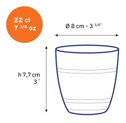 Le Gigogne - Verre transparent 22cl