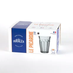 Le Picardie - Verre à eau - Gris 36cl