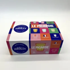 Le Picardie - Verre 25cl - Panaché de 6 couleurs