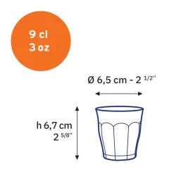 Le Picardie - Verre transparent 9cl