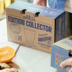 Le Picardie - Verre transparent 25cl - 80 ans