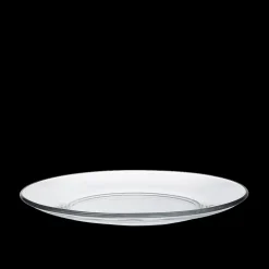 Lys - Assiette transparente x6 - 23,5cm