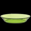 Lys - Assiettes creuses x6 - 19,5cm - Vert