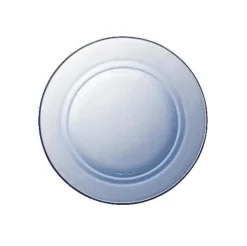 Lys - Assiettes creuses x6 - 19,5cm - Bleu Marine