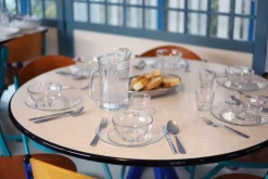 Lys - Bol en verre transparent à oreilles 51cl