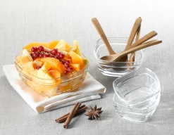 Lys - Coupelle carrée transparente 15cl