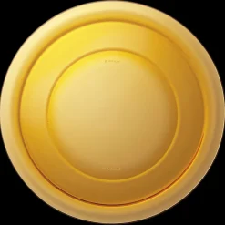 Lys - Plat de service - vermeil - 28cm