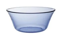 Lys - Saladier en verre - Bleu Marine - 17cm - 91cl