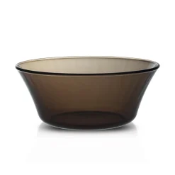 Lys - Saladier en verre - Sépia - 17cm - 91cl