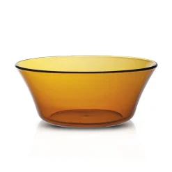 Lys - Saladier en verre - Vermeil - 23cm - 2,2l