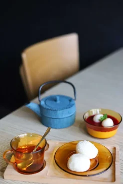 Lys - Soucoupe en verre vermeil 13,5 cm