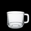Lys - Tasse en verre transparent Empilable 22 cl