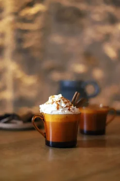 Lys - Tasse en verre Vermeil 18 cl