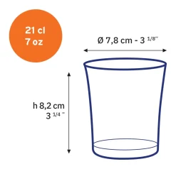 Lys - Verre Vermeil 21 cl