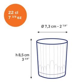 Manhattan - Verre Transparent 22cl