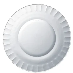 Picardie - Assiettes transparentes x6 - 26cm