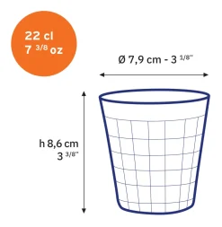 Prisme - Verre Transparent 22cl