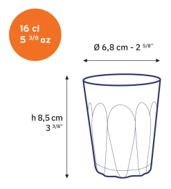 Provence - Verre transparent 16cl