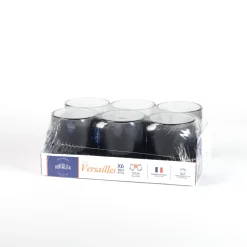 Versailles - Mug en verre Gris 26 cl