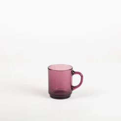 Versailles - Mug en verre Prune 26 cl