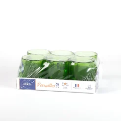 Versailles - Mug en verre Vert 26 cl