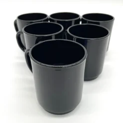 Versailles - Mug en verre Noir 26 cl