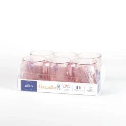 Versailles - Mug en verre Rose 26 cl