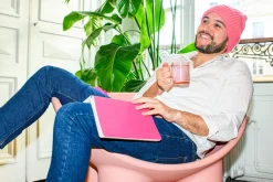 Versailles - Mug en verre Rose 26 cl